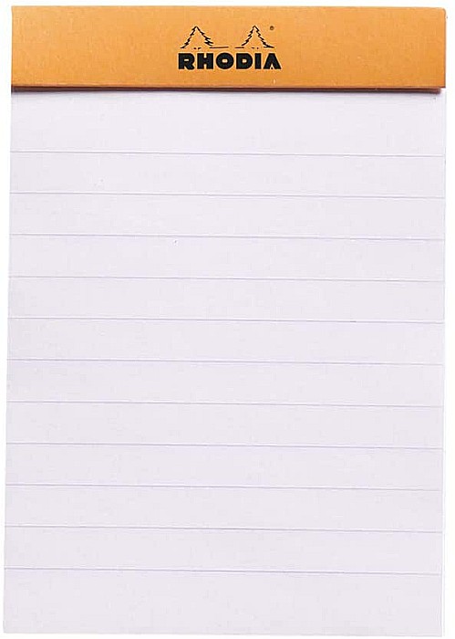 RH BLOC NOTES A7 80F N11 DR ORANGE RHODIA 11600C [2]