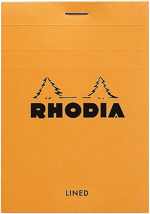 RH BLOC NOTES 8.5*12CM 80F N12 DR ORANGE RHODIA 12600C [1]