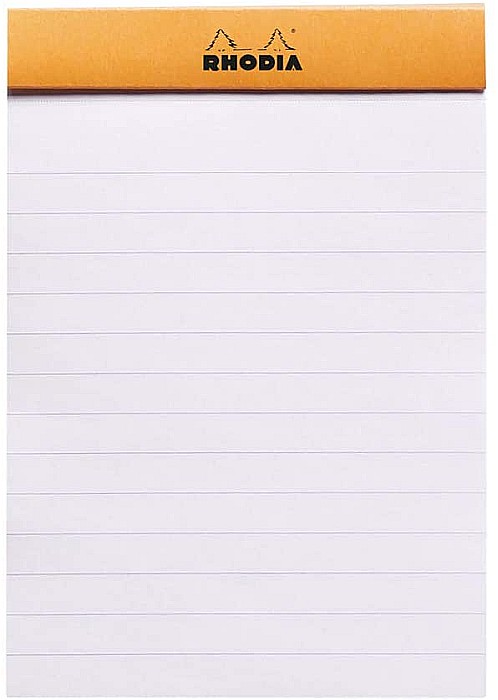 RH BLOC NOTES 8.5*12CM 80F N12 DR ORANGE RHODIA 12600C [2]