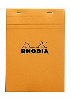RH BLOC NOTES A5 80F N16 AR ORANGE RHODIA 16200C [1]