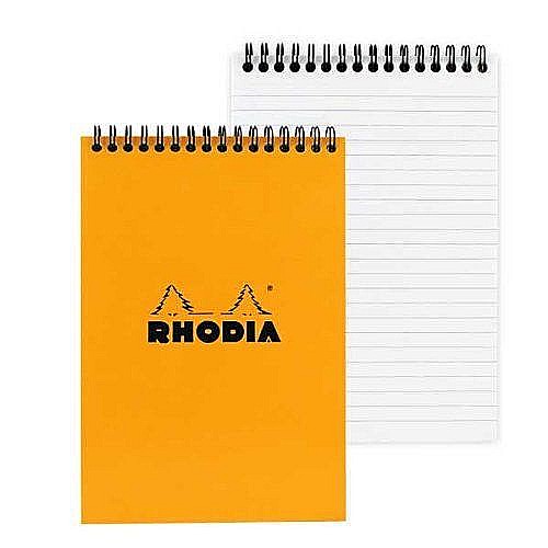 RH BLOC NOTES A5 SPIRA 80F DR ORANGE RHODIA 16501C [1]