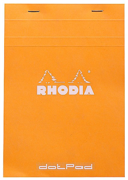RH BLOC NOTES A5 80F N16 DOTS ORANGE RHODIA 16558C [1]
