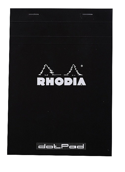 RH BLOC NOTES A5 80F N16 DOTS BLACK RHODIA 16559C [1]