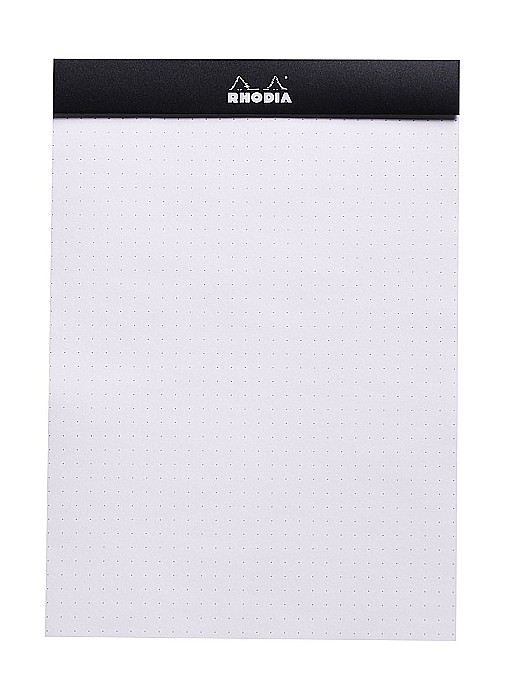 RH BLOC NOTES A5 80F N16 DOTS BLACK RHODIA 16559C [3]