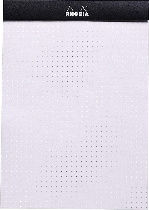 RH BLOC NOTES A5 80F N16 DOTS BLACK RHODIA 16559C [8]
