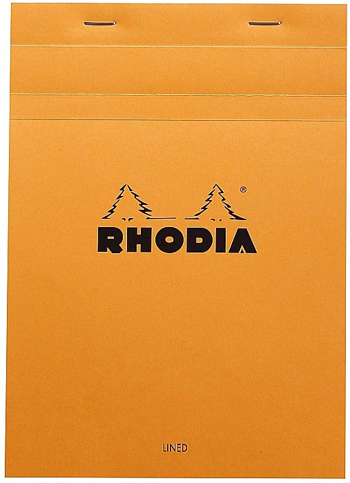 RH BLOC NOTES A5 80F N16 DR ORANGE RHODIA 16600C [1]