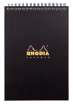 RH BLOC NOTES A5 SPIRA 80F DR BLACK RHODIA 16921C [1]