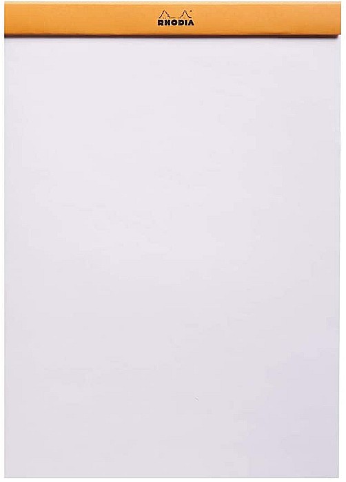 RH BLOC NOTES A4 80F N18 VELIN ORANGE RHODIA 18000C [2]