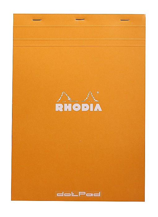 RH BLOC NOTES A4 80F N18 DOT PAD ORANGE RHODIA 18558C [1]