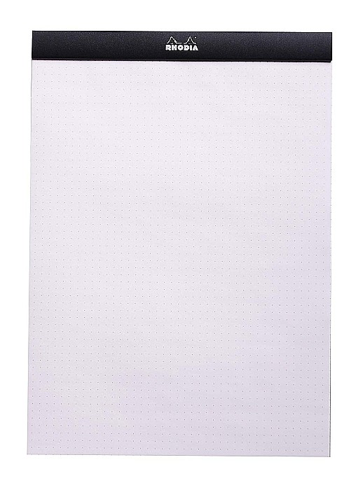 RH BLOC NOTES A4 80F N18 DOT PAD BLACK RHODIA 18559C [4]