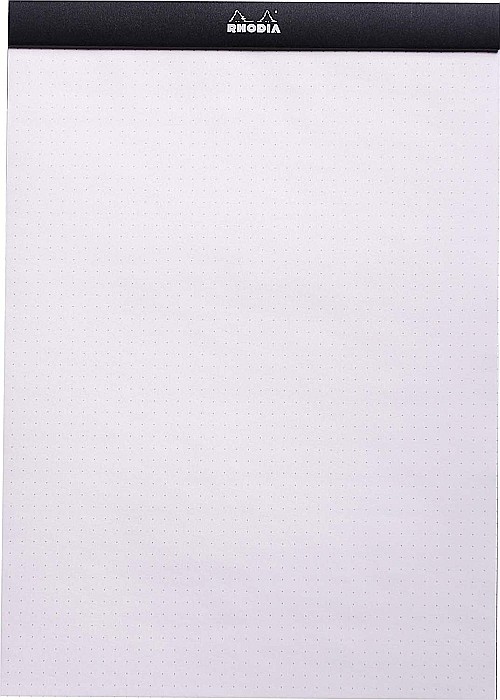 RH BLOC NOTES A4 80F N18 DOT PAD BLACK RHODIA 18559C [7]