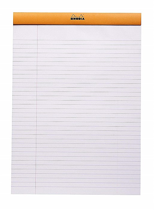 RH BLOC NOTES A4 80F N18 DR ORANGE RHODIA 18600C [2]