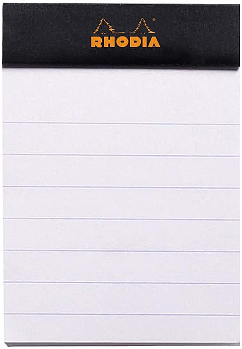 RH BLOC NOTES A8 80F N10 DR BLACK RHODIA 106009C [2]