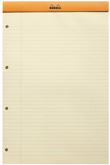 RH BLOC NOTES A4 80F N19 DR FOI GALBENE RHODIA 119660C [2]