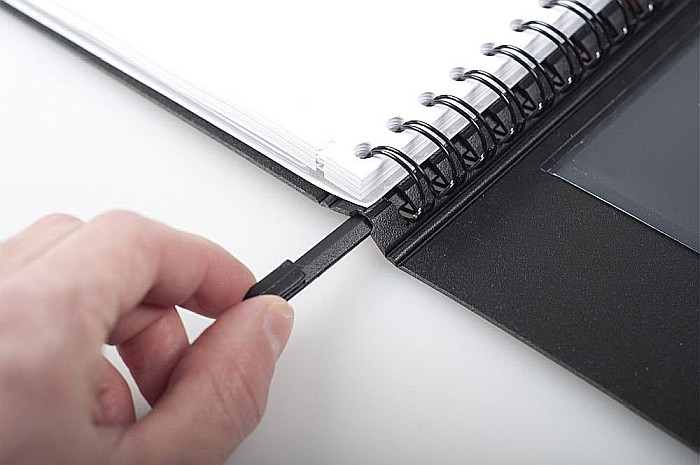 RH EXABOOK CAIET REINCARCABIL A4 80F AR SPIRA PP BLACK RHODIA 132142C [5]