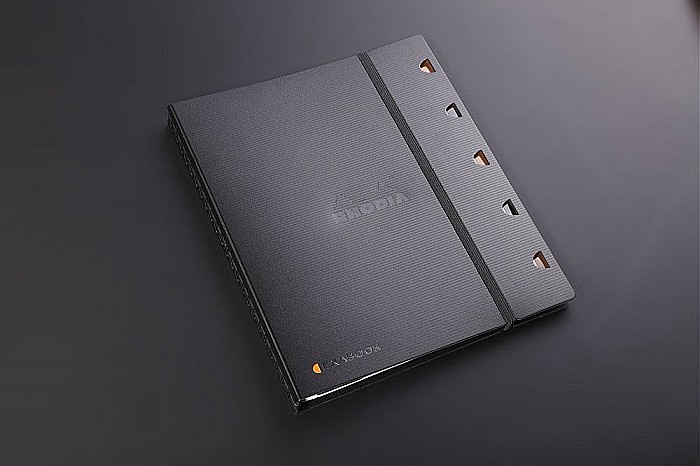RH EXABOOK CAIET REINCARCABIL A4 80F AR SPIRA PP BLACK RHODIA 132142C [6]