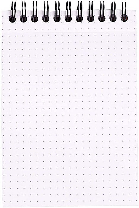 RH BLOC NOTES A6 SPIRA 80F DOT PAD BLACK RHODIA 135039C [4]