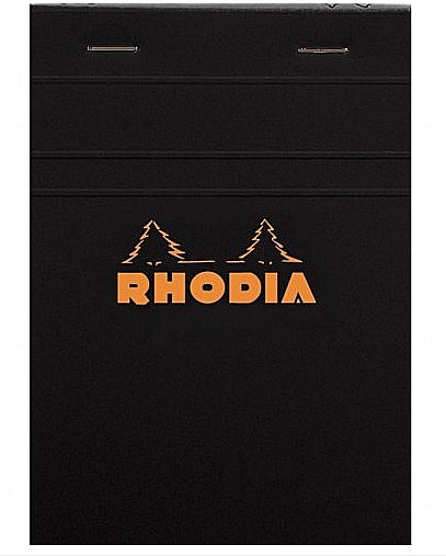 RH BLOC NOTES A6 80F N13 DR BLACK RHODIA 136009C [1]