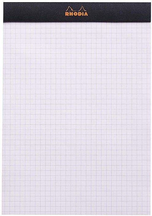 RH BLOC NOTES A5 80F N16 AR BLACK RHODIA 162009C [2]