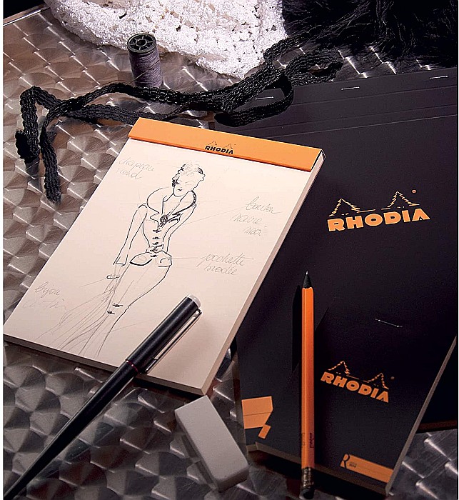 RH BLOC NOTES A4 80F N18 DR BLACK RHODIA 182012C [4]