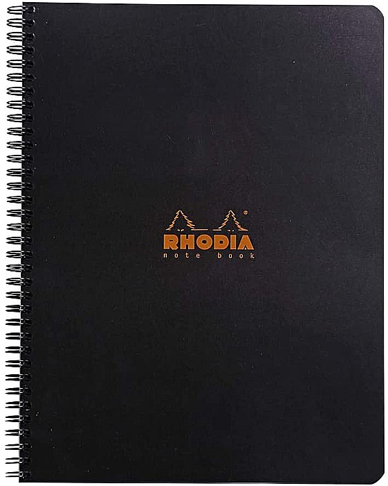 RH CAIET SPIRA A4 80F DR BLACK RHODIA 193109C [1]