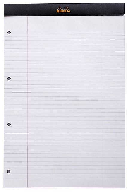 RH BLOC NOTES A4 80F N20 DR BLACK RHODIA 206009C [2]