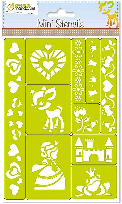 CF MINI SABLON DECOR PRINCESSES 10/SET AVENUE MANDARINE 42830O [1]