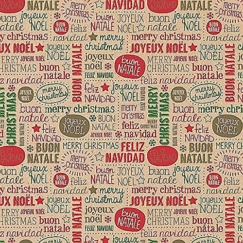 CF HARTIE AMBALAJ 0.70*2M BROWN KRAFT 60GR MOTIV CRACIUN 223799C [4]