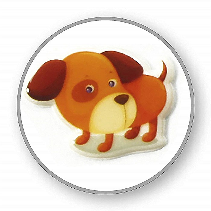 CF STICKER 3D COOKY 7.5*12CM MAILDOR ANIMALE DOMESTICE 560352C [3]