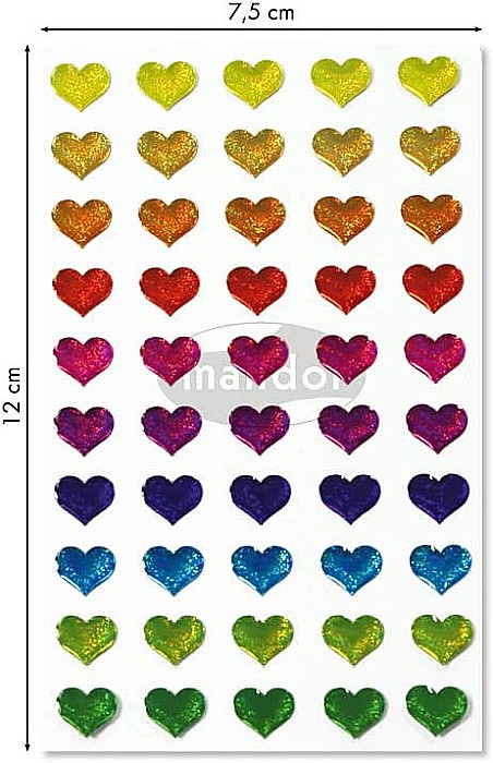 CF STICKER 3D COOKY 7.5*12CM MAILDOR INIMI MULTICOLORE 560380C [2]