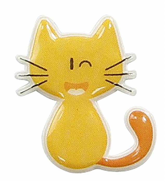 CF STICKER 3D COOKY 7.5*12CM MAILDOR PISICI SI INIMI 560500C [2]