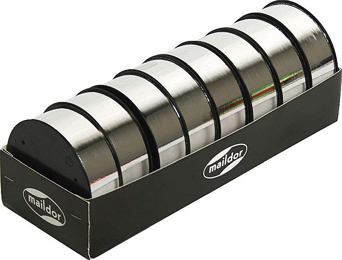 CF BANDA CADOU 25MM*10M ARGINTIU METALIC 616176C [2]