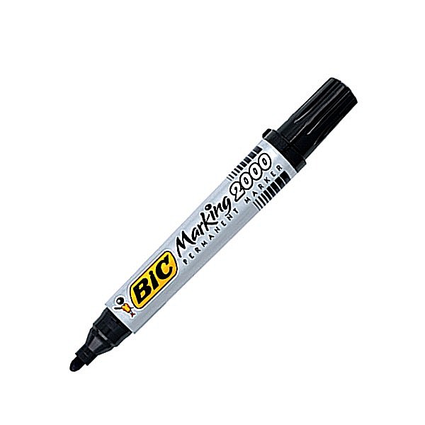 LEG MARKER BIC 2000 NEGRU VARF ROTUND BC820915/M67 [2]