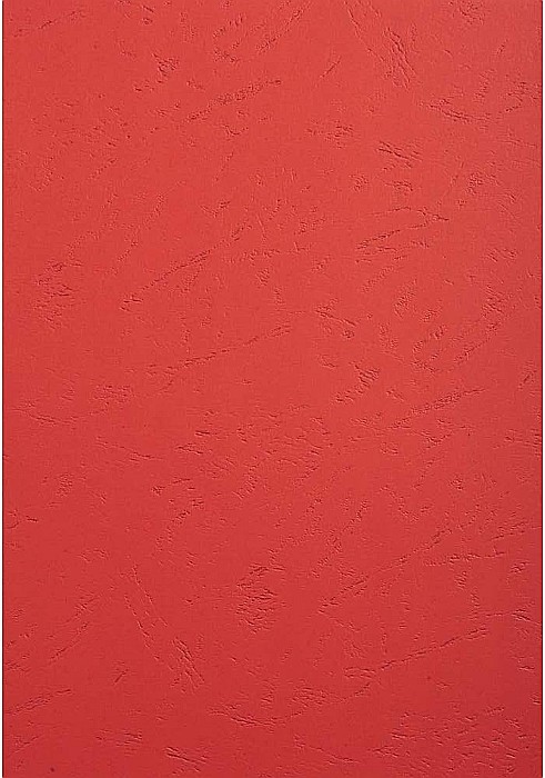 EX COPERTA CARTON IMITATIE PIELE A4 ROSU 25/SET 27805E/27809E [1]