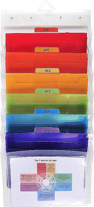 EX ORGANIZATOR DE PERETE PP 6 COMPARTIMENTE 55898E [4]