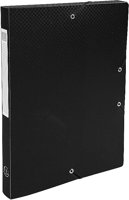 EX MAPA PP A4 CU ELASTIC 2.5CM NEGRU MAT 59681E [1]