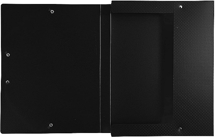 EX MAPA PP A4 CU ELASTIC 2.5CM NEGRU MAT 59681E [3]