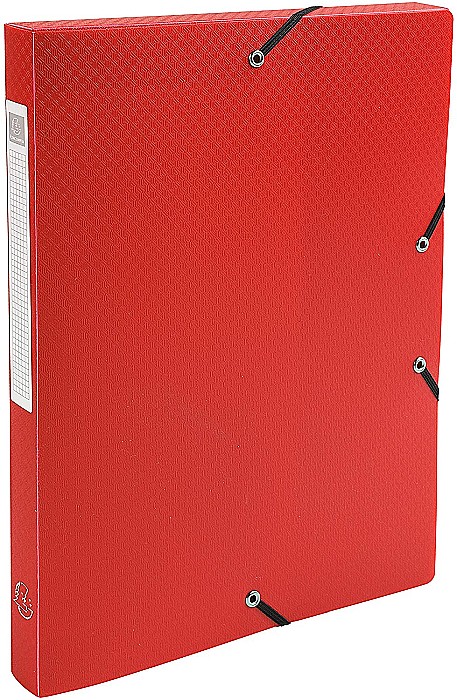 EX MAPA PP A4 CU ELASTIC 2.5CM ROSU MAT 59685E [1]