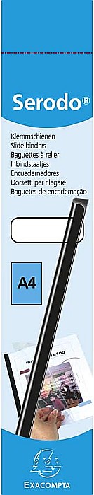 EX BAGHETA INDOSARIERE A4 6MM 60 COLI 25/SET NEGRU 697081E [2]