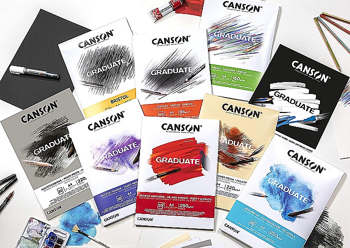 PR BLOC CANSON ACUARELA GRADUATE A4 20F/250GR 400110374 [2]