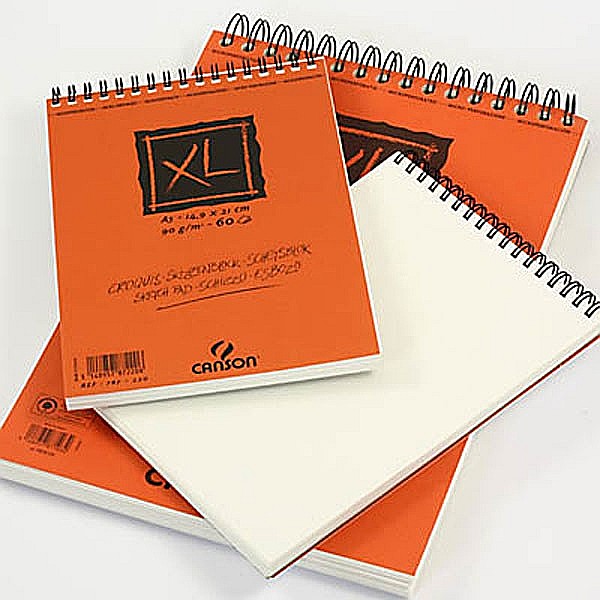 PR BLOC SCHITE CANSON SPIRA CROQUIS XL A4 120F 90G 200787103 [2]