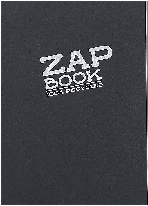 CF CAIET SCHITE A5 ZAP BOOK 160F 80GR/m2 NEGRU CLAIREFONTAINE 3364C [1]