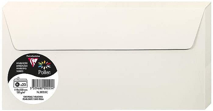 PLIC CLAIREFONTAINE DL 20/SET GRI PERLA 5055C [1]
