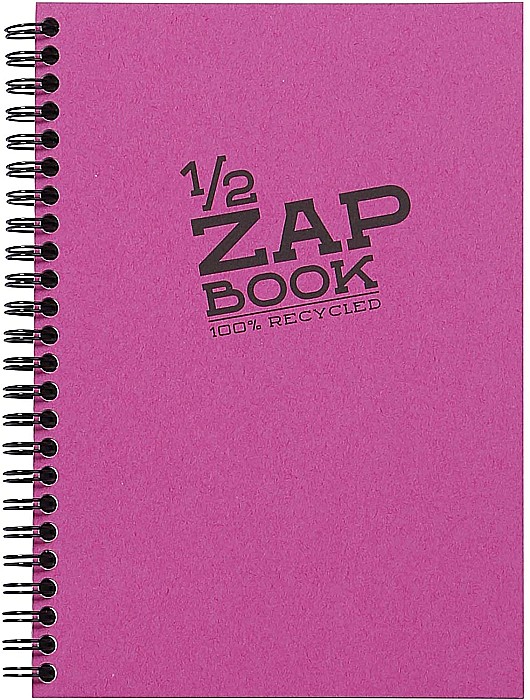 CF CAIET SCHITE A5 ZAP BOOK 80F 80GR/m2 SPIRA CLAIREFONTAINE, CULORI ASORTATE 8349C [2]