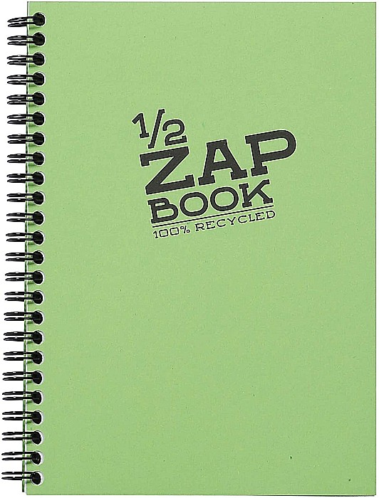 CF CAIET SCHITE A5 ZAP BOOK 80F 80GR/m2 SPIRA CLAIREFONTAINE, CULORI ASORTATE 8349C [3]