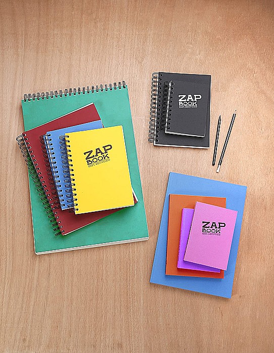 CF CAIET SCHITE A5 ZAP BOOK 80F 80GR/m2 CLAIREFONTAINE, CULORI ASORTATE 8366C [8]