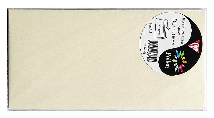 PLIC CLAIREFONTAINE DL 5/SET CREM 26445C [1]