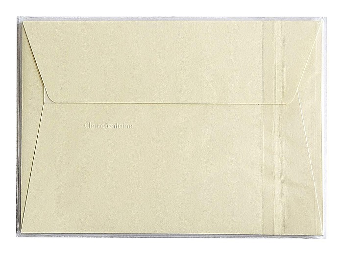 PLIC CLAIREFONTAINE C6 5/SET CREM 26446C [2]