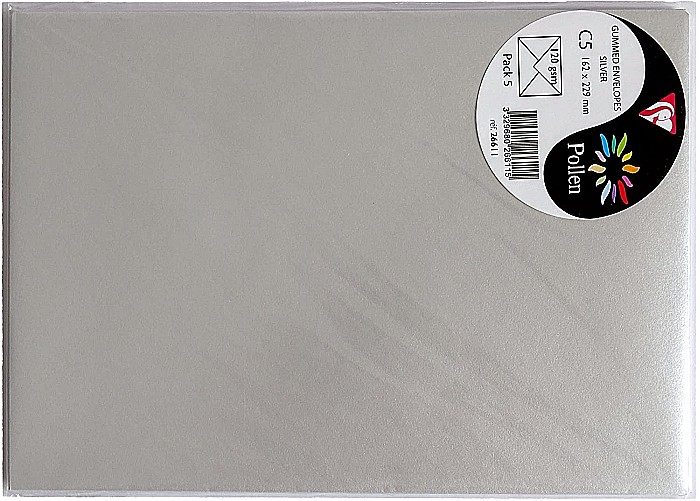 PLIC CLAIREFONTAINE C5 5/SET ARGINTIU 26611C [2]