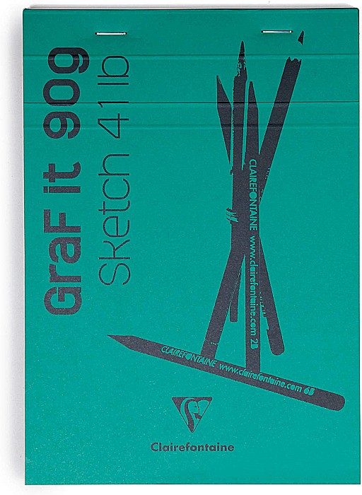 CF BLOC DESEN A5 GRAFIT 80F 90GR CLAIREFONTAINE 96621C [7]